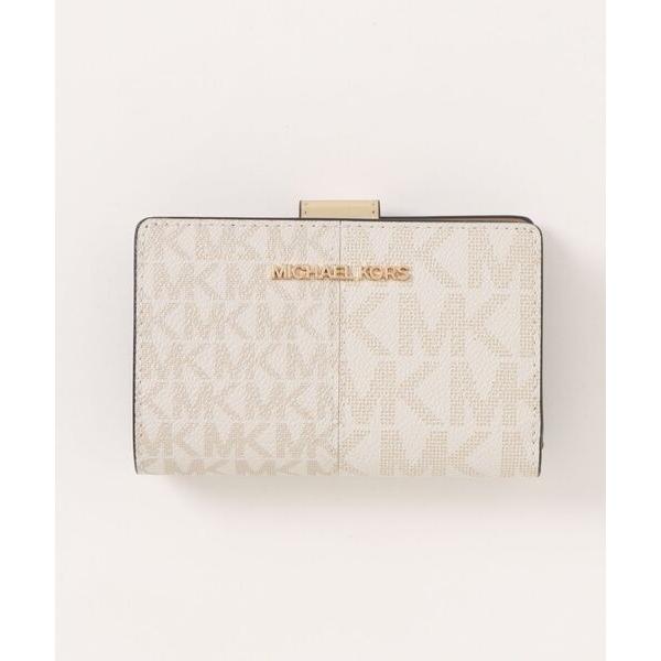 『セール実施中』ZOZO問い合わせ番号:95682366ショップ:MICHAEL KORS，マイケル・コースブランド:MICHAEL KORS，マイケルコース商品名:JET SET TRAVEL ビルフォールド ジップ コンパクトウォレット...