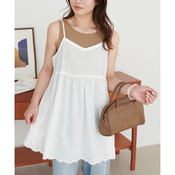 チュニック レース使いキャミチュニックチュニック | JChere