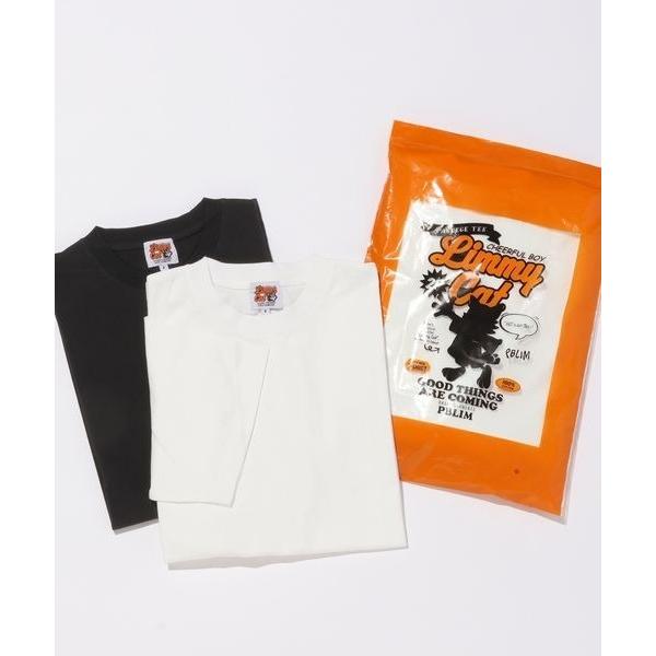 tシャツ 半袖 「UNISEX/2枚入り」LIMMY CAT パックTシャツ レディース メンズ