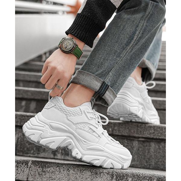 スニーカー 「SHOES 365」厚底スニーカー メンズ
