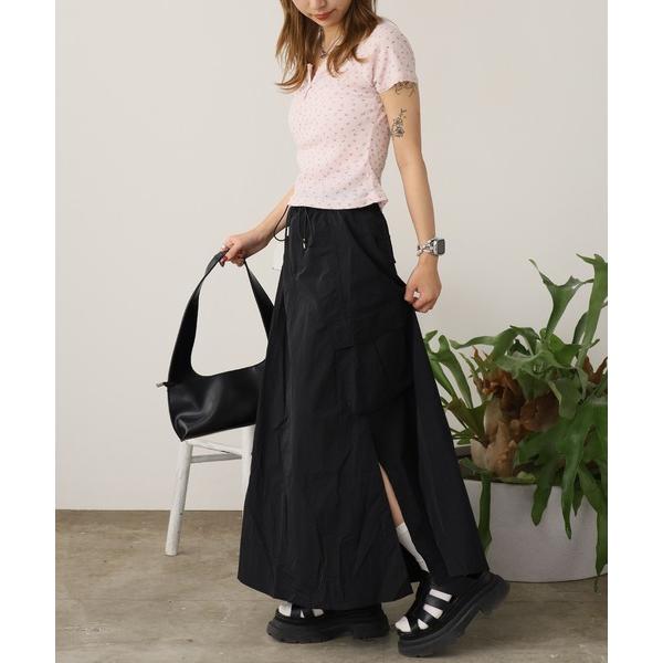 tシャツ 半袖 Floral Lace Short Sleeve Top / 花柄レース ショートスリーブトップス 秋物 秋服 2026年秋冬 レディース
