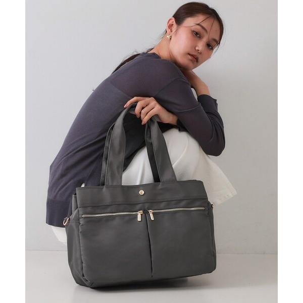 『タイムセール実施中』ZOZO問い合わせ番号:95911046ショップ:OPAQUE.CLIP，オペークドットクリップブランド:OPAQUE.CLIP，オペークドットクリップ商品名:【撥水加工/2WAY/多ポケット】ツイルビッグサイズトート...