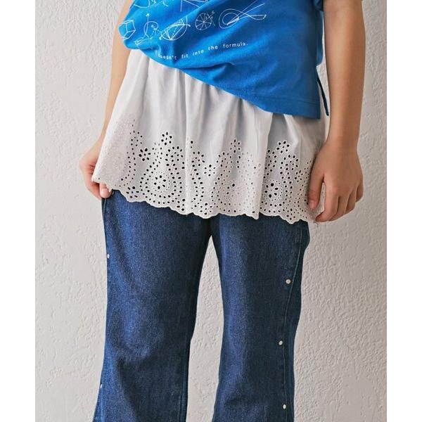 『セール実施中』ZOZO問い合わせ番号:95943125ショップ:CIAOPANIC TYPY，チャオパニックティピーブランド:CIAOPANIC TYPY，チャオパニックティピー商品名:【KIDS】【India】スカラップレースレイヤード...