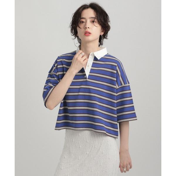 tシャツ ボーダーラガーシャツ レディース