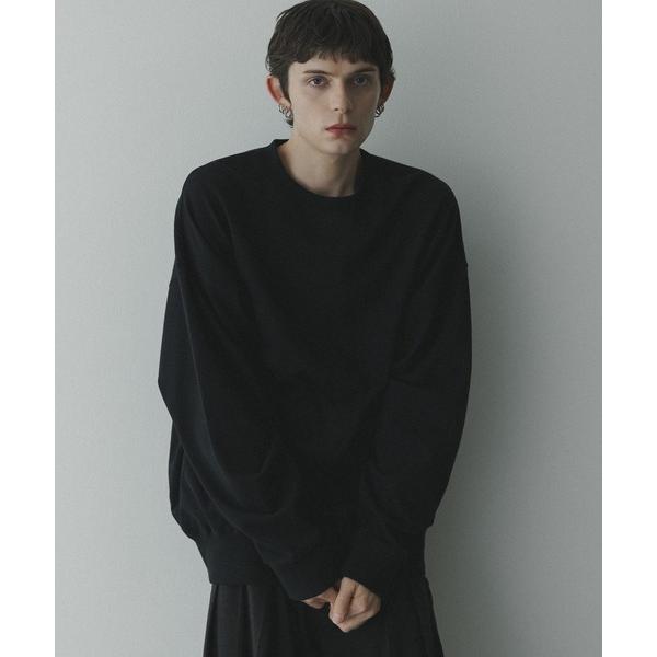 トレーナー スウェット remer 26秋冬新作 - loose basic sweat long Tee / 裏毛レススウェットロンT メンズ レディース