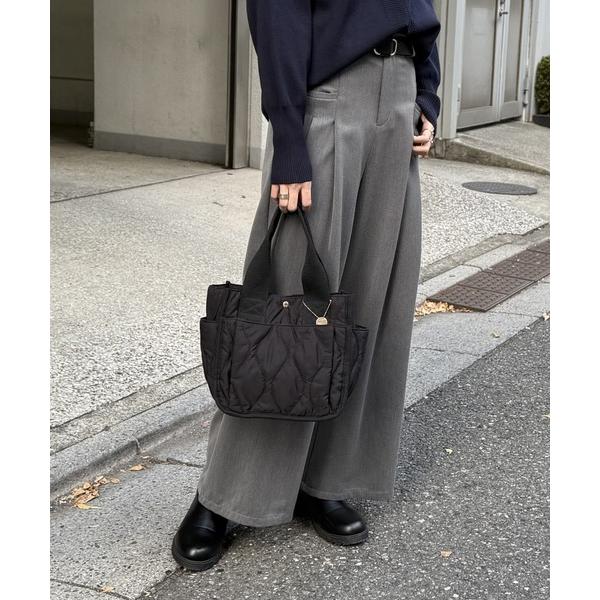 『タイムセール実施中』ZOZO問い合わせ番号:96070946ショップ:ikka LOUNGE，イッカラウンジブランド:ikka，イッカ商品名:【軽量】キルティング多ポケトートバッグカテゴリ:バッグ>トートバッグブランド品番:1288...