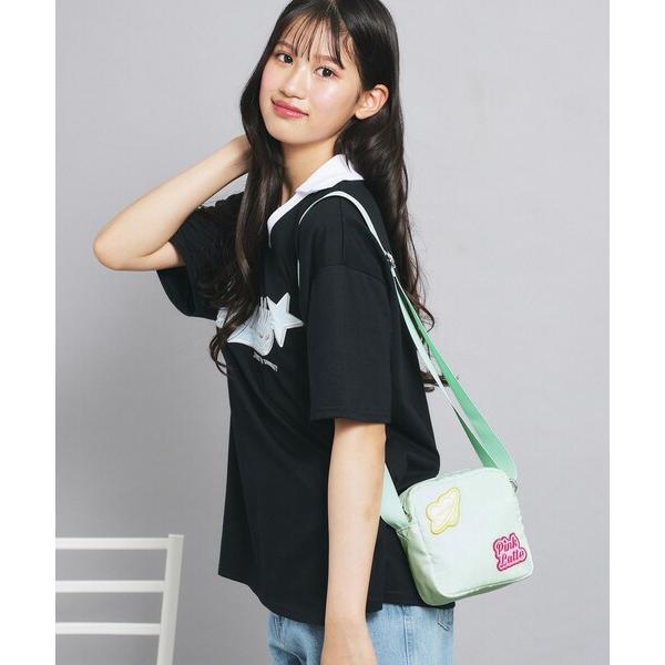 『タイムセール実施中』ZOZO問い合わせ番号:96072656ショップ:PINK-latte，ピンク ラテブランド:PINK-latte，ピンクラテ商品名:ワッペンミニショルダーカテゴリ:バッグ>ショルダーバッグブランド品番:320-...