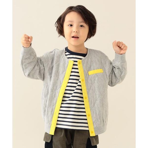 『セール実施中』ZOZO問い合わせ番号:96104318ショップ:BEAMS HEART，ビームスハートブランド:BEAMS mini，ビームスミニ商品名:カット キルト ジャケット 2025FW（90〜150cm）カテゴリ:トップス&gt...