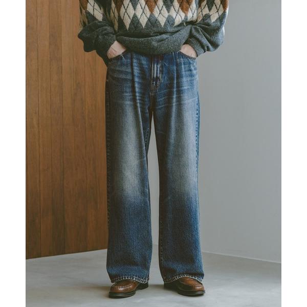 『セール実施中』ZOZO問い合わせ番号:96137555ショップ:RAGEBLUE，レイジブルーブランド:RAGEBLUE，レイジブルー商品名:ヴィンテージライク/デニムバギーワイドパンツカテゴリ:パンツ>デニムパンツブランド品番:2...