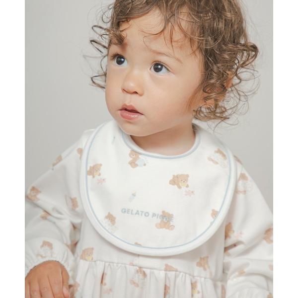 ※このアイテムは返品・交換対象外商品です。ZOZO問い合わせ番号:96172798ショップ:gelato pique，ジェラート　ピケブランド:gelato pique，ジェラートピケ商品名:【BABY】ベビーベアスタイカテゴリ:ママ＆ベビ...