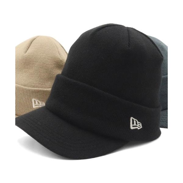 ZOZO問い合わせ番号:96173907ショップ:ONSPOTZ，オンスポッツブランド:NEW ERA，ニューエラ商品名:ニューエラ 無地 バイザーニット帽 ONSPOTZ別注カテゴリ:帽子>ニットキャップ/ビーニーブランド品番:14...