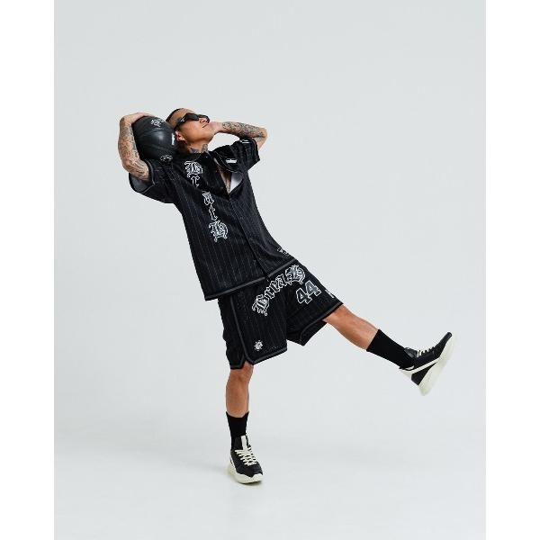ワイドパンツ パンツ × MITCHELL＆NESS BB GAME SHORTS メンズ