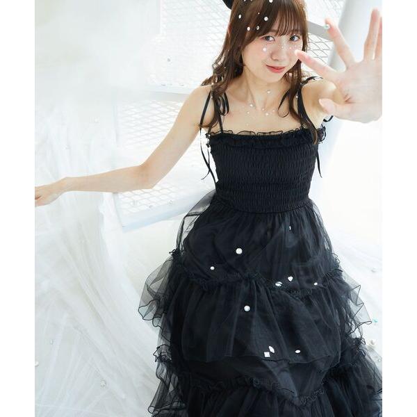 『タイムセール実施中』ZOZO問い合わせ番号:96302002ショップ:MAJESTIC LEGON，マジェスティックレゴンブランド:MAJESTIC LEGON，マジェスティックレゴン商品名:パールチェーンキャミワンピースカテゴリ:ワンピ...