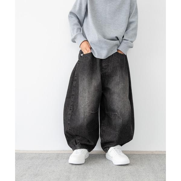 『セール実施中』ZOZO問い合わせ番号:96302525ショップ:LOWRYS FARM，ローリーズファームブランド:LOWRYS FARM，ローリーズファーム商品名:デニムコクーンパンツ　 571652カテゴリ:パンツ>デニムパンツ...