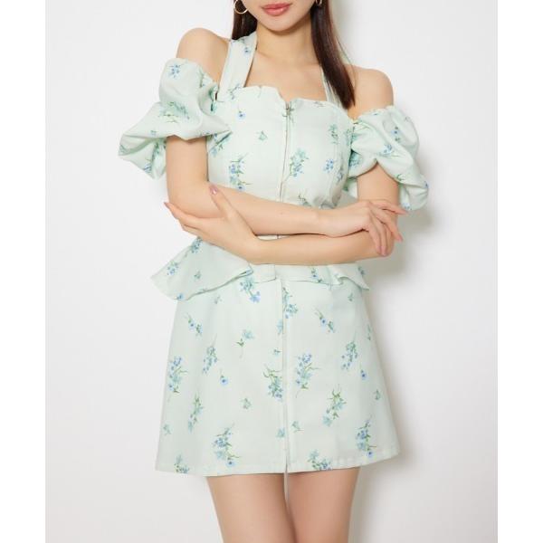 ワンピース 夏 半袖 「AKB48 千葉恵里さん着用」2WAYオフショルベアワンピース 夏服
