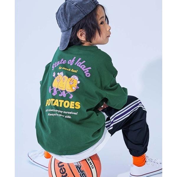 『セール実施中』ZOZO問い合わせ番号:96336761ショップ:devirock，デビロックブランド:devirock，デビロック商品名:綿100％ デビラボ BIGシルエット プリント袖リブ 長袖Tシャツカテゴリ:トップス>Tシャ...