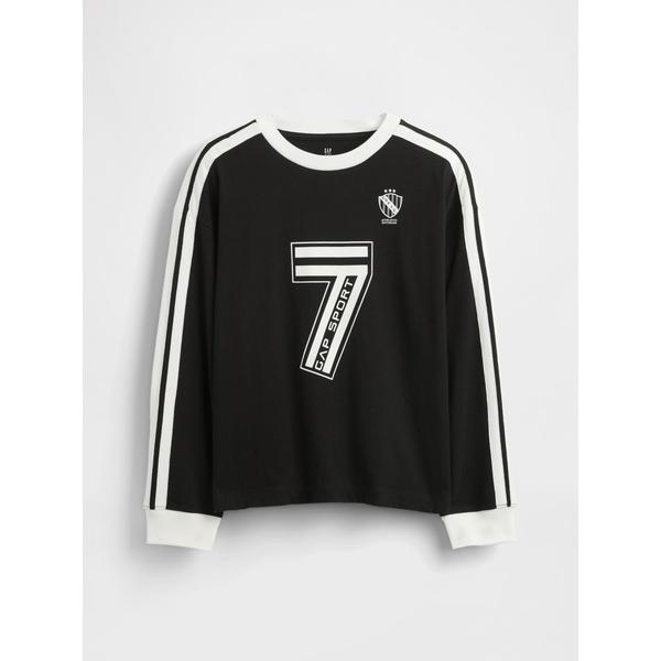 ZOZO問い合わせ番号:96337120ショップ:GAP，ギャップブランド:GAP，ギャップ商品名:サッカー ジャージー GAPロゴ Tシャツ (キッズ)カテゴリ:トップス>Tシャツ/カットソーブランド品番:801418素材:コットン...