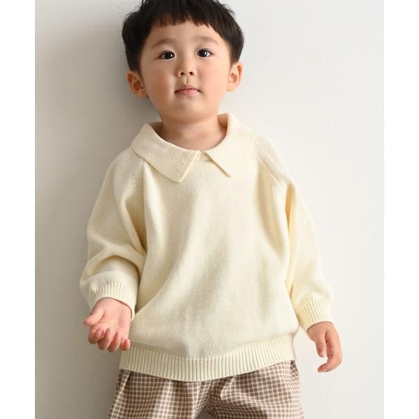 ZOZO問い合わせ番号:96337457ショップ:PUPPAPUPO，プッパプーポブランド:PUPPAPUPO，プッパプーポ商品名:衿付き セーター ニットカテゴリ:トップス>ニット/セーターブランド品番:250201014素材:綿1...