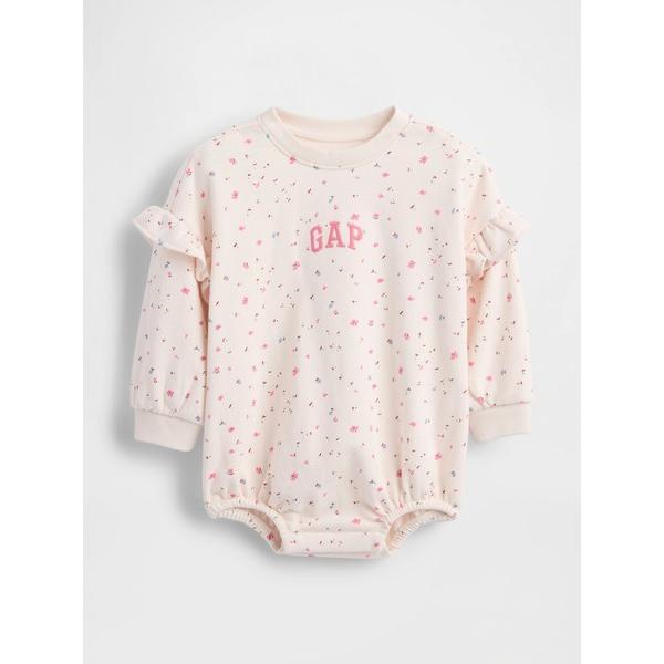 『セール実施中』※このアイテムは返品・交換対象外商品です。ZOZO問い合わせ番号:96337567ショップ:GAP，ギャップブランド:GAP，ギャップ商品名:ヴィンテージソフト GAPロゴ バブルボディスーツ (ベビー)カテゴリ:ママ＆ベビ...