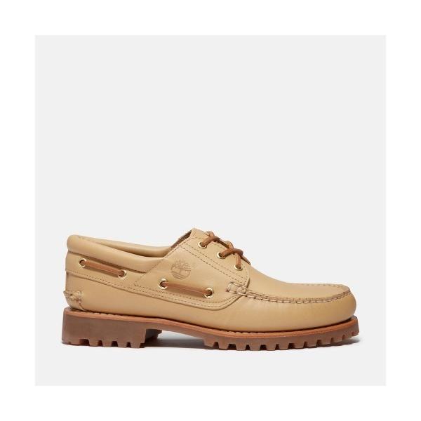 『セール実施中』ZOZO問い合わせ番号:96369673ショップ:Timberland，ティンバーランドブランド:Timberland，ティンバーランド商品名:オーセンティック スリーアイ(3eye) ラグ ハンドソーン ボートシューズ メ...