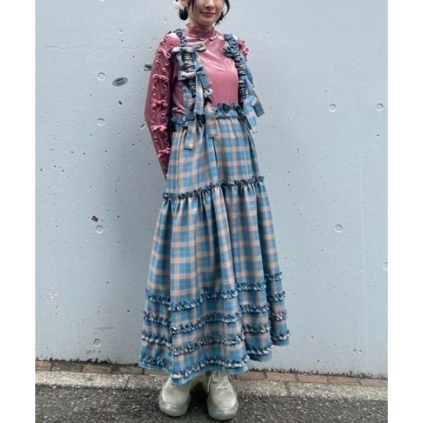 『セール実施中』ZOZO問い合わせ番号:96371243ショップ:Candy Stripper，キャンディストリッパー ブランド:Candy Stripper，キャンディストリッパー商品名:NEED YOU・・・JUMPER スカートカテゴ...