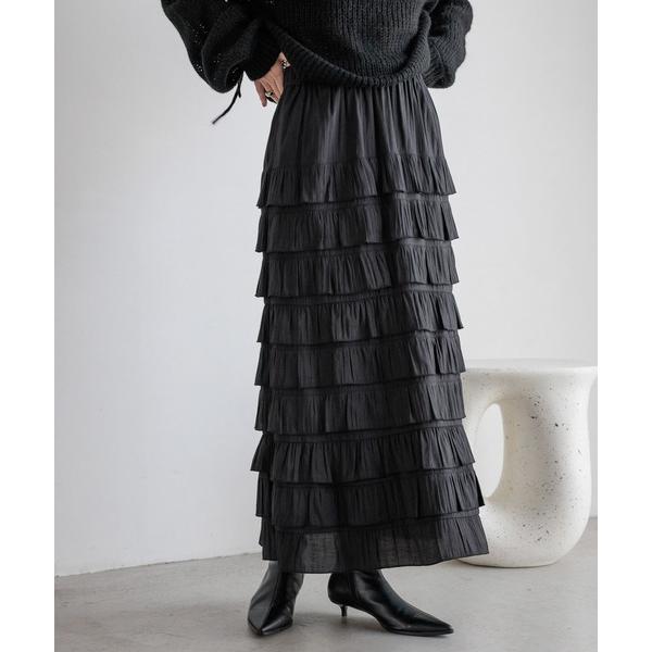 ZOZO問い合わせ番号:96403260ショップ:LOWRYS FARM，ローリーズファームブランド:LOWRYS FARM，ローリーズファーム商品名:フリルスカート　576726カテゴリ:スカート>スカートブランド品番:576726...