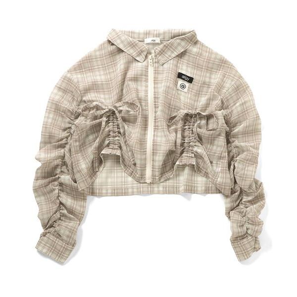 『セール実施中』ZOZO問い合わせ番号:96435906ショップ:F.O.Online Store，エフオーオンラインストアブランド:algy，アルジー商品名:チェックシアーシャツカテゴリ:トップス>シャツ/ブラウスブランド品番:G4...