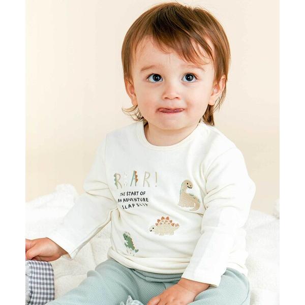 『セール実施中』※このアイテムは返品・交換対象外商品です。ZOZO問い合わせ番号:96564077ショップ:BEBE ONLINE STORE，ベベ オンラインストアブランド:SLAP SLIP BABY，スラップスリップベビー商品名:恐竜...