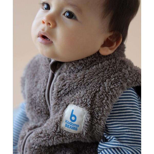 『タイムセール実施中』ZOZO問い合わせ番号:96564499ショップ:BEAMS WOMEN，ビームスウィメンブランド:こども ビームス，コドモビームス商品名:ジップ ボア ベスト 2025FW（70〜110cm）カテゴリ:トップス&gt...