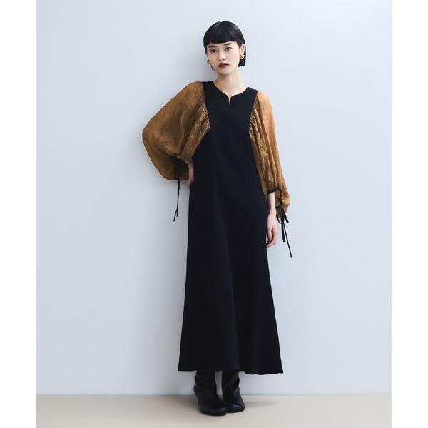 『セール実施中』ZOZO問い合わせ番号:96565410ショップ:ADAM ET ROPE'，アダムエロペブランド:ADAM ET ROPE'，アダムエロペ商品名:シアースリーブコンビドレスカテゴリ:ワンピース/ドレス>ドレスブランド...