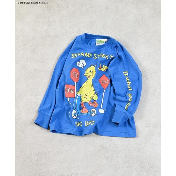 ZOZO問い合わせ番号:96567082ショップ:MARKEY'S，マーキーズブランド:SESAME STREET，セサミストリート，MARKEY'S，マーキーズ商品名:【SESAME STREET】プリントロンＴカテゴリ:トップス>...
