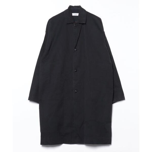 「marka」 ステンカラーコート 2 ブラック メンズ