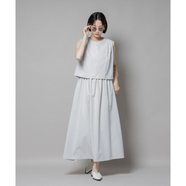 『タイムセール実施中』ZOZO問い合わせ番号:96599247ショップ:NANO universe，ナノユニバースブランド:NANO universe，ナノユニバース商品名:セットアップ風ノースリーブワンピースカテゴリ:ワンピース/ドレス&...