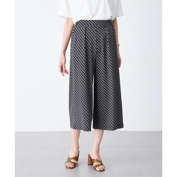 パンツ クールワイドパンツ「セットアップ可・接触冷感・UVカット」 レディース