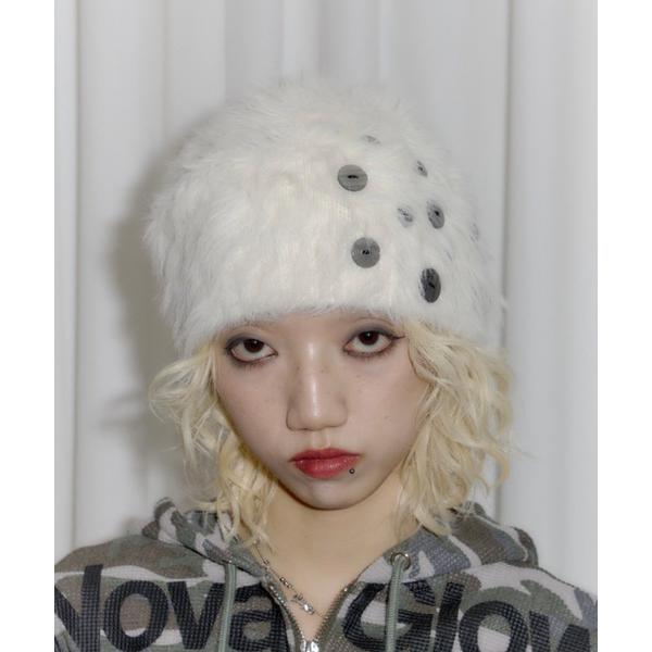 ZOZO問い合わせ番号:96633743ショップ:Auntie Rosa，アンティローザブランド:DTYYPE，ドタイプ，SHAGGIE，シャギー商品名:ボタンシャギーニット帽カテゴリ:帽子>ニットキャップ/ビーニーブランド品番:DT...