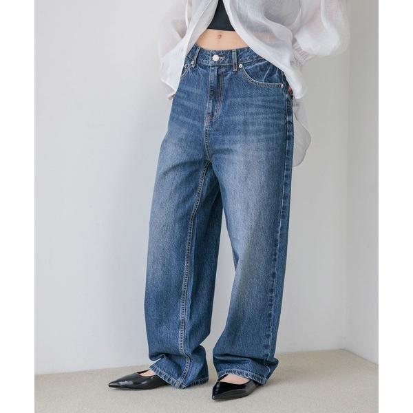『タイムセール実施中』ZOZO問い合わせ番号:96666220ショップ:LOWRYS FARM，ローリーズファームブランド:LOWRYS FARM，ローリーズファーム商品名:ワイドストレートデニム　532505カテゴリ:パンツ>デニム...
