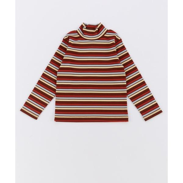 ZOZO問い合わせ番号:96697296ショップ:OCEAN&amp;GROUND，オーシャンアンドグラウンドブランド:Ocean&amp;Ground，オーシャン&amp;グラウンド商品名:Jr.タートルネックボーダーリブTシャツカテゴリ...