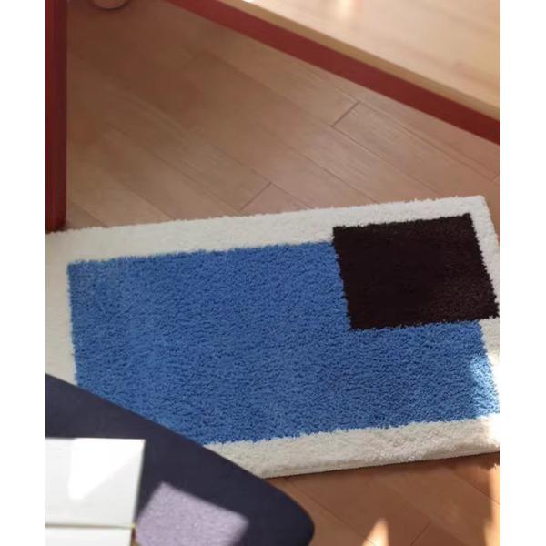 ZOZO問い合わせ番号:96797158ショップ:Port，ポートブランド:Sowel.，ソエル，Port，ポート商品名:【 Sowel. / ソエル 】 モノトーン モダン デザイン ラグ / マット #カテゴリ:インテリア>ラグ/...