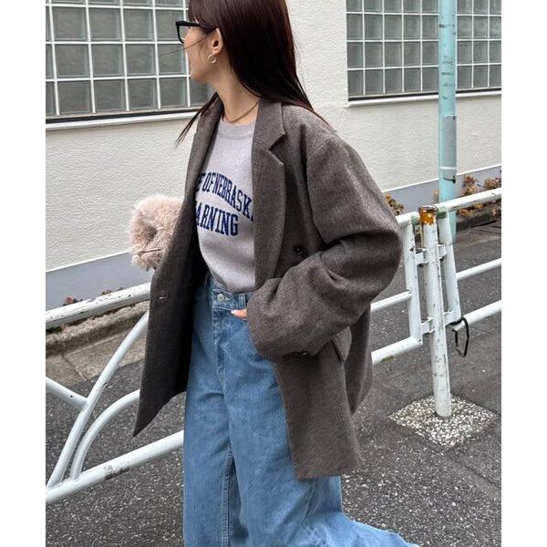 ZOZO問い合わせ番号:96797470ショップ:CIAOPANIC TYPY，チャオパニックティピーブランド:CIAOPANIC TYPY，チャオパニックティピー商品名:ツィードオーバージャケットカテゴリ:ジャケット/アウター>テー...