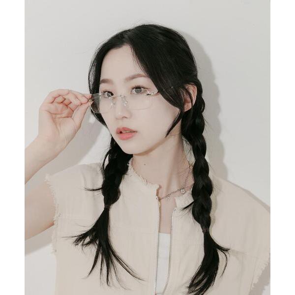 ZOZO問い合わせ番号:96797747ショップ:URBAN RESEARCH，アーバンリサーチブランド:SMELLY，スメリー商品名:リムレススクエアダテメガネカテゴリ:ファッション雑貨>メガネブランド品番:SMA6-2WA001素...