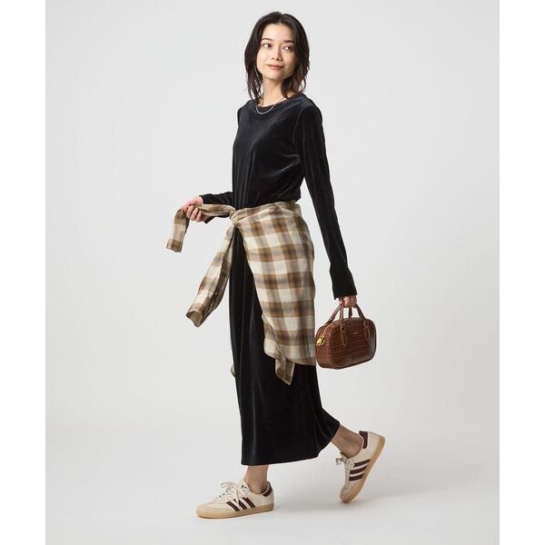 『セール実施中』ZOZO問い合わせ番号:96830022ショップ:green label relaxing，グリーンレーベル リラクシングブランド:green label relaxing，グリーンレーベルリラクシング商品名:ベロア ワンピ...