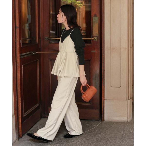 『タイムセール実施中』ZOZO問い合わせ番号:96830548ショップ:titivate，ティティベイトブランド:titivate，ティティベイト商品名:ペプラムキャミソールトップスドッキングオールインワンカテゴリ:オールインワン・サロペッ...