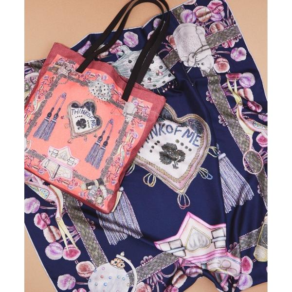 スカーフ バンダナ スカーフ SWASH LONDON シルクツイル 88*88 レディース