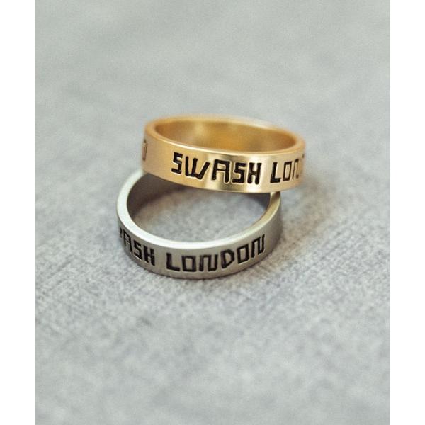 スカーフ バンダナ スカーフリング SWASH LONDON ”ダブルリング” 2本セット レディース
