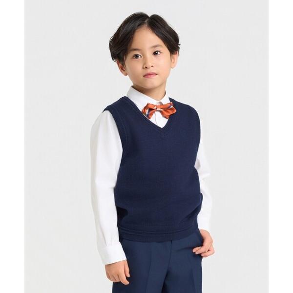 『タイムセール実施中』ZOZO問い合わせ番号:96831033ショップ:COMME CA ISM，コムサイズムブランド:COMME CA ISM，コムサイズム商品名:ベーシック ニット ベスト (100-130cm)カテゴリ:トップス&gt...