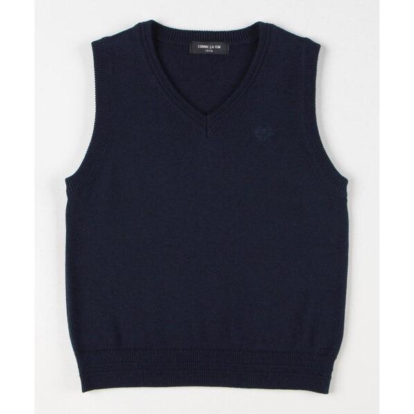 『タイムセール実施中』ZOZO問い合わせ番号:96831042ショップ:COMME CA ISM，コムサイズムブランド:COMME CA ISM，コムサイズム商品名:ベーシック ニット ベスト (140-160cm)カテゴリ:トップス&gt...