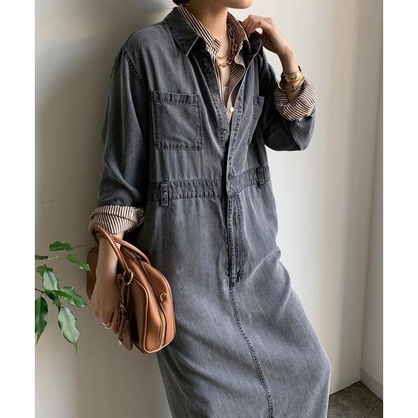 『タイムセール実施中』ZOZO問い合わせ番号:96863667ショップ:DouDou，ドゥドゥブランド:DouDou，ドゥドゥ商品名:リヨセルデニムワンピースカテゴリ:ワンピース/ドレス>ワンピースブランド品番:DDZ1052109A...