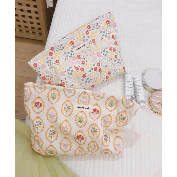 『タイムセール実施中』ZOZO問い合わせ番号:96864059ショップ:TONE，トーンブランド:TONE SELECT GOODS，トーンセレクトグッズ商品名:urbanfemine./大容量ボタニカルデザインポーチ U7545カテゴリ:...