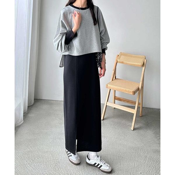 『タイムセール実施中』ZOZO問い合わせ番号:96864076ショップ:GeeRA，ジーラブランド:GeeRA，ジーラ商品名:【2点セット】配色切り替えスウェットセットアップワンピースカテゴリ:ワンピース/ドレス>ワンピースブランド品...