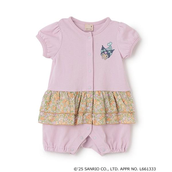 『セール実施中』※このアイテムは返品・交換対象外商品です。ZOZO問い合わせ番号:96927335ショップ:petit main，プティマインブランド:petit main，プティマイン商品名:【サンリオキャラクターズ】切替フリルカバーオー...